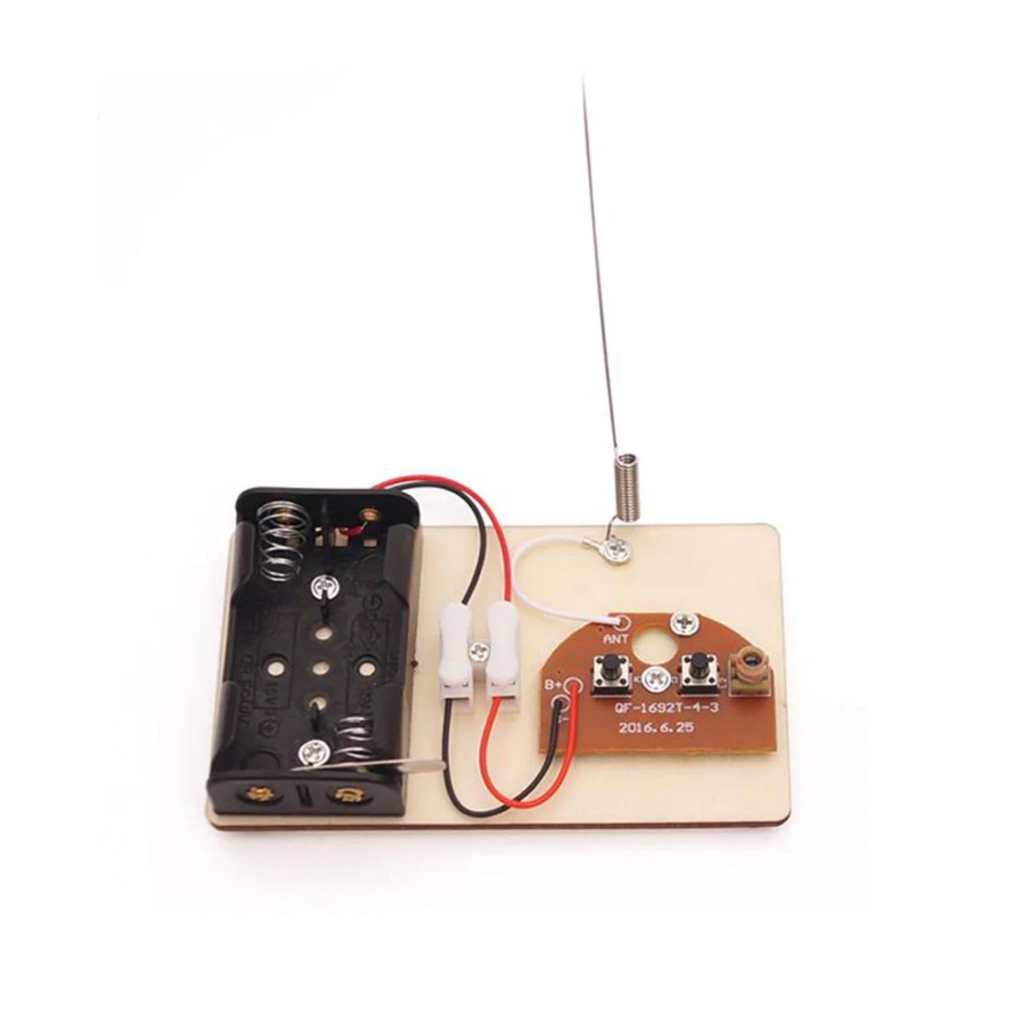 DIY Electric Telegraph STEM Kit DIY Electric Toys Kids Science Physic Experiment Gadget Telegraph Sets Electric Educational STEM Kit - RS6293