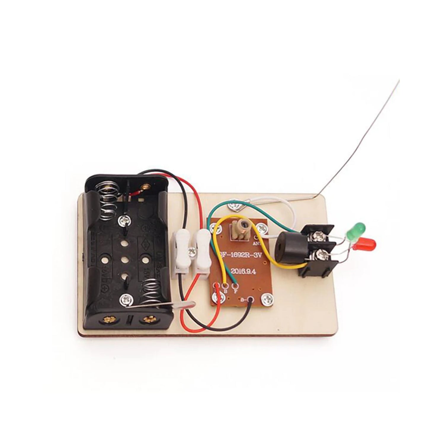 DIY Electric Telegraph STEM Kit DIY Electric Toys Kids Science Physic Experiment Gadget Telegraph Sets Electric Educational STEM Kit - RS6293