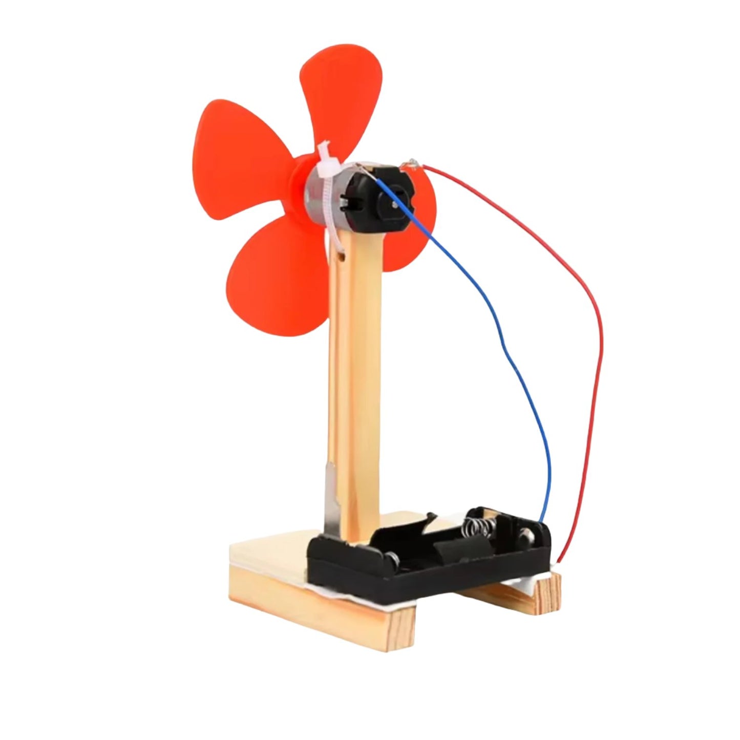 DIY Electric Fan STEM Kit Educational Science Kits Set Fan Production DIY Technology Invention Sets Electric Educational STEM Kit - RS6280