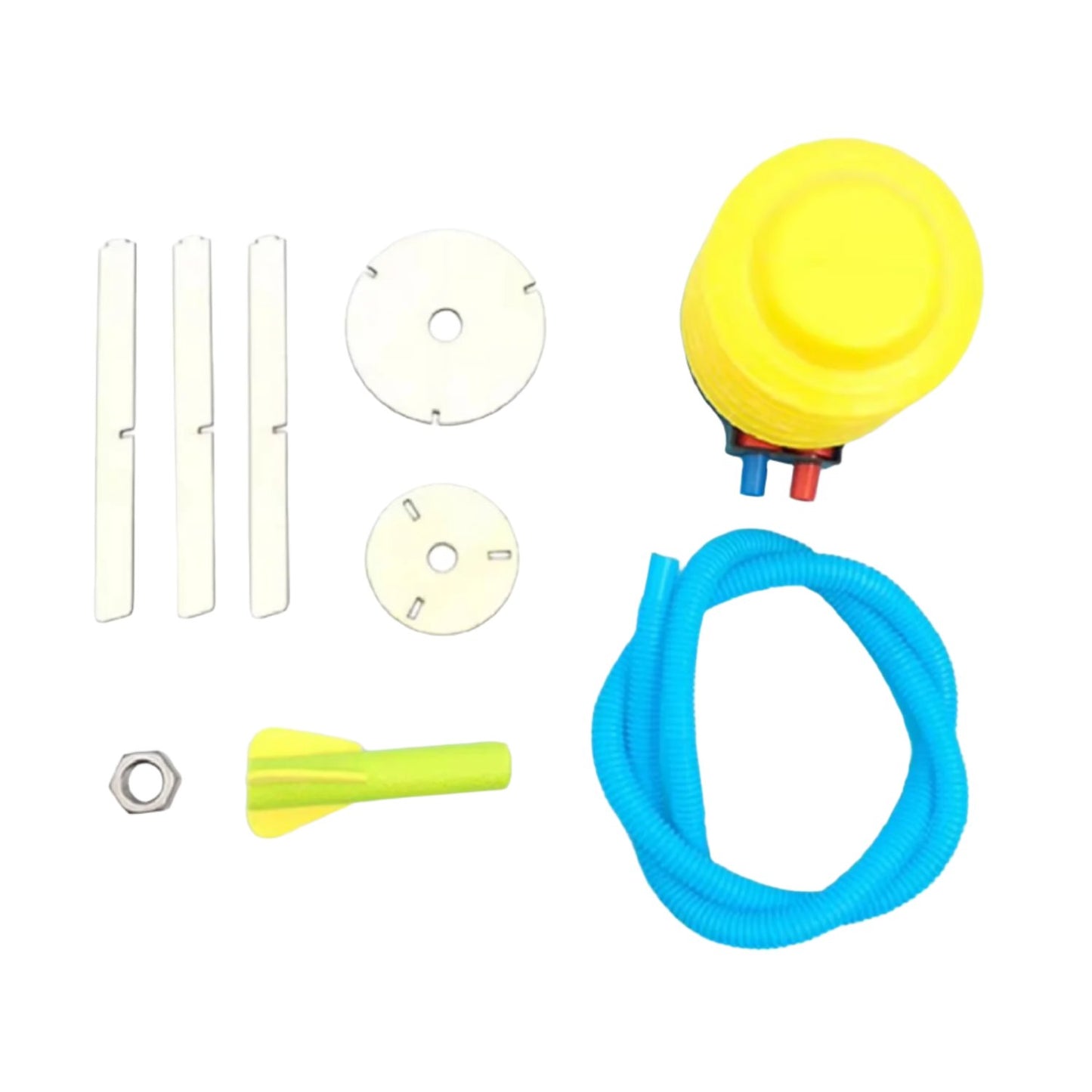 DIY Inflatable Rocket STEM Kit Rocket Launching DIY Puzzle Pack STEM Toy Science Education Set Build Your Own Rocket: STEM Education Toy - RS6285