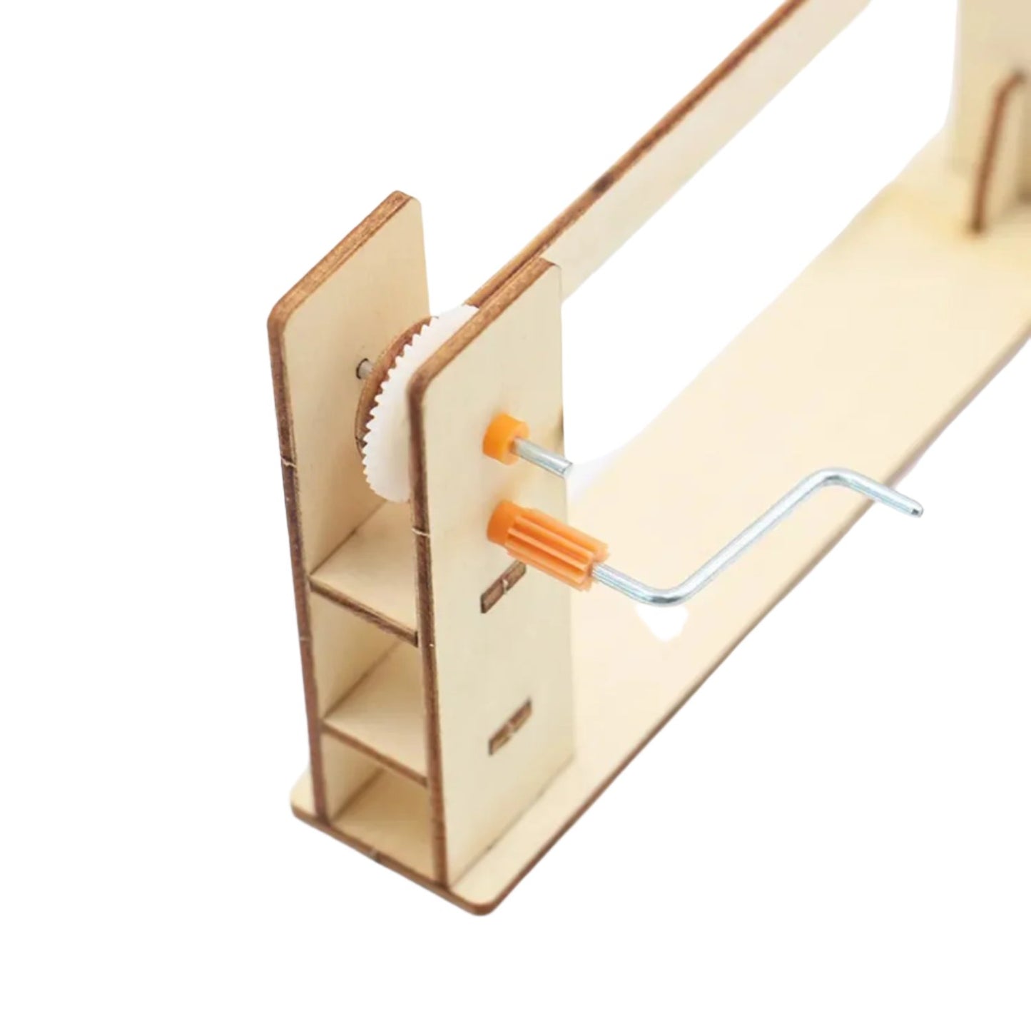 Wooden DIY Parking Barrier Gate STEM Kit Educational Wooden Parking Barrier DIY Kit Science Experiment Toy Science Educational Project Toys Hands-on Science Fun DIY Parking Gate Toy - RS6248