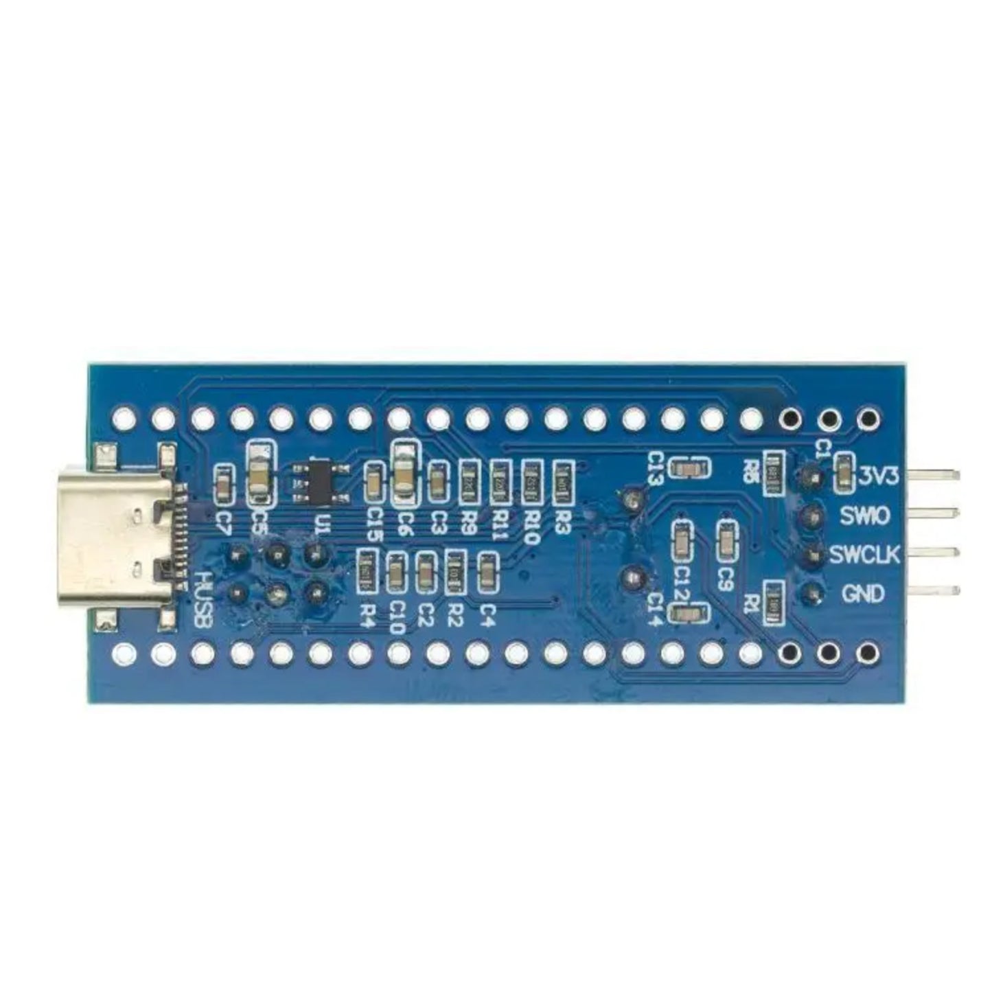 STM32F103C8T6 Microcontroller Board Module For Arduino DIY Kit CH32F103C8T6, USB Type-C Development Board STM32 ARM Core Module Minimalistic STM32 Board For DIY Projects - RS6960