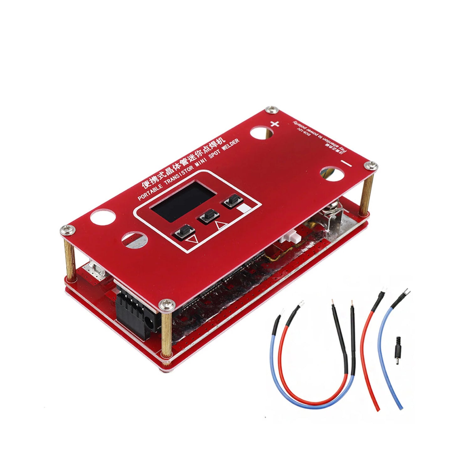 DIY Mini Spot Welder With LCD Display Portable DIY Spot Welder Machine User-Friendly Portable Spot Welder Automatic Touch Welding Mode For 18650 Battery - RS2735
