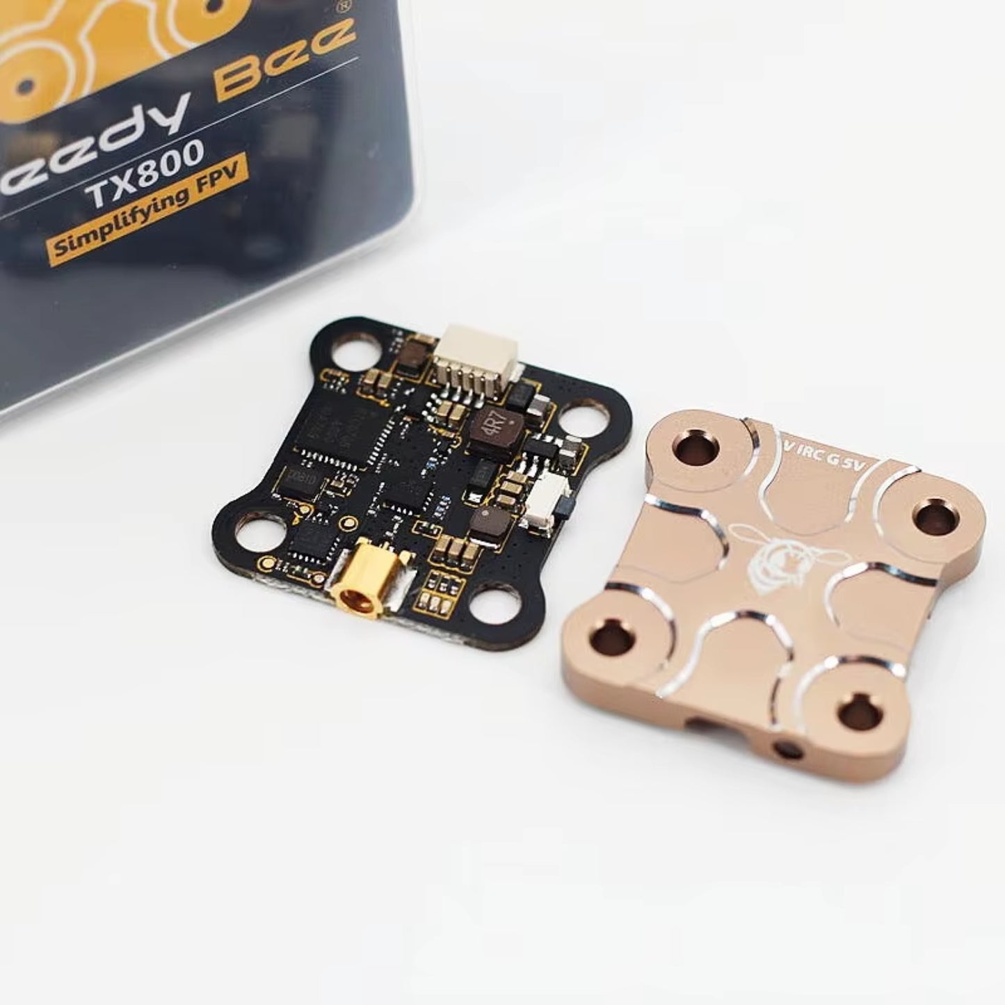 SpeedyBee TX800 5.8GHz FPV Transmitter FPV Video RC Video Transmitter FPV Drone Video Transmitter Module High-Power Video Transmitter For Aerial Photography Drone Accessories- RS6573
