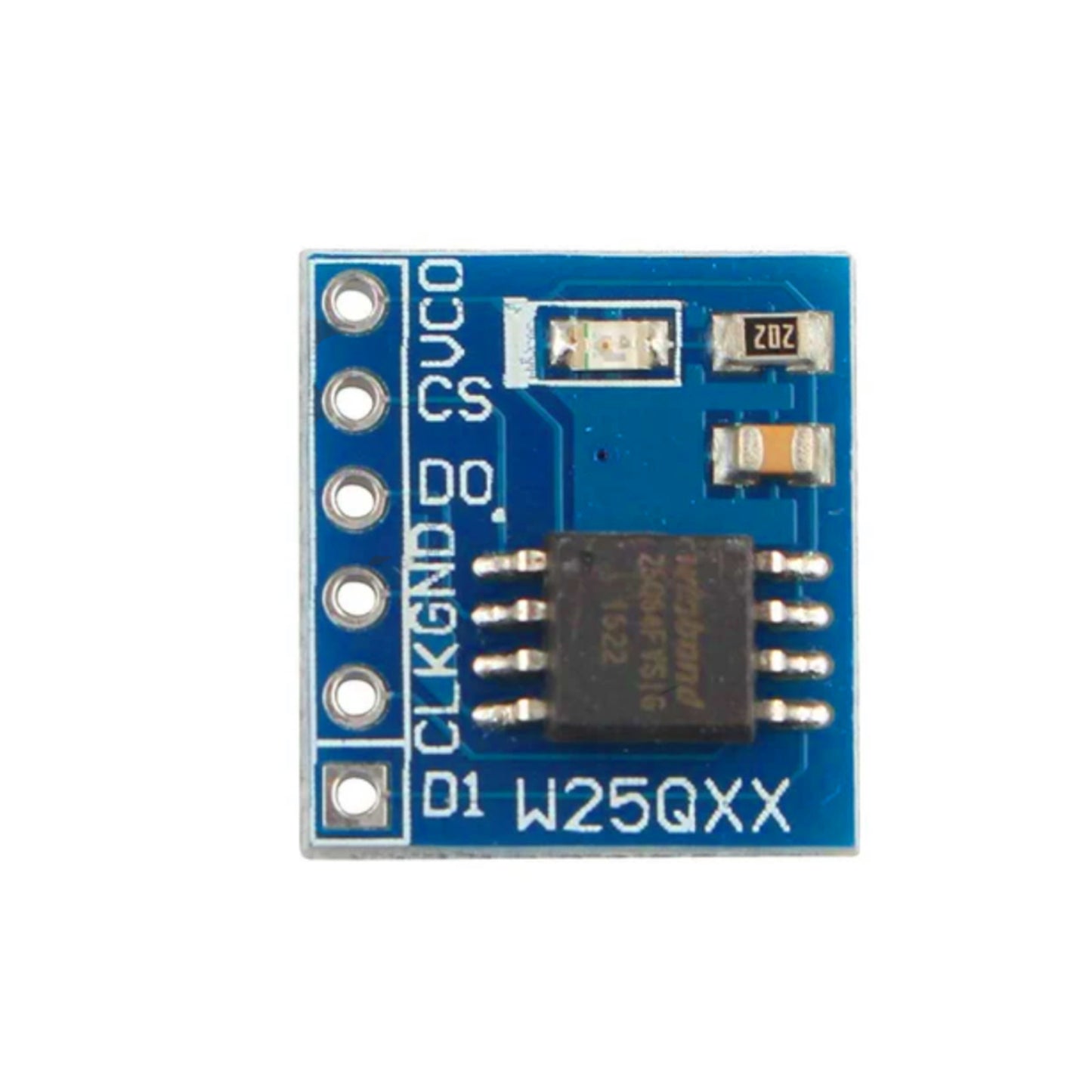 W25Q64 SPI Flash Module 64Mbit 8MByte Data Flash Module W25Q64 Flash Module Reliable Data Storage For IoT And Industrial Applications - RS3378/RS2868