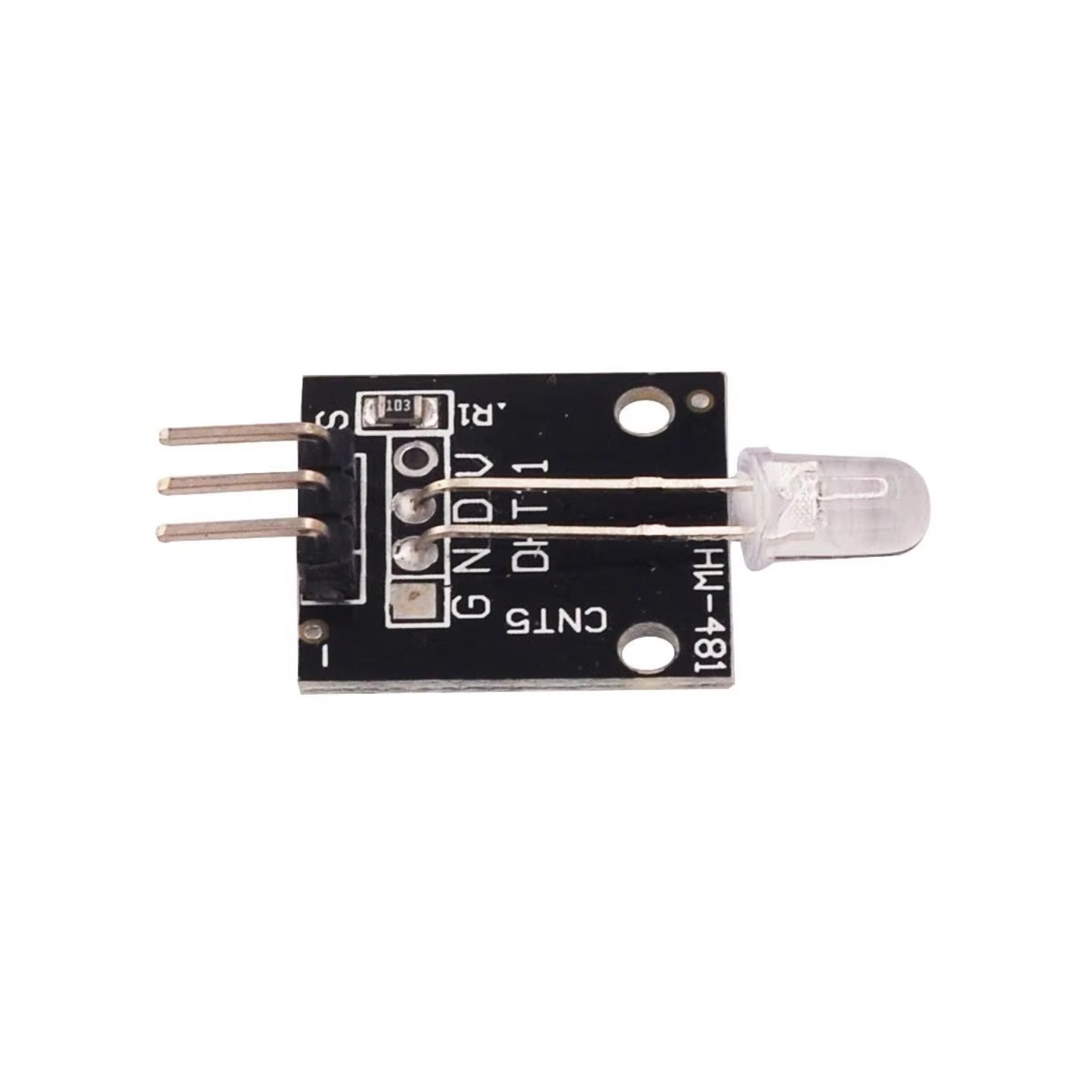 7 Colour Flash Sensor Module Multicolour Flash Sensor Module Seven Colour LED Flash Sensor High-Brightness Flash Sensor With Multiple Colours For ARDUIN0 - RS2140/RS3467