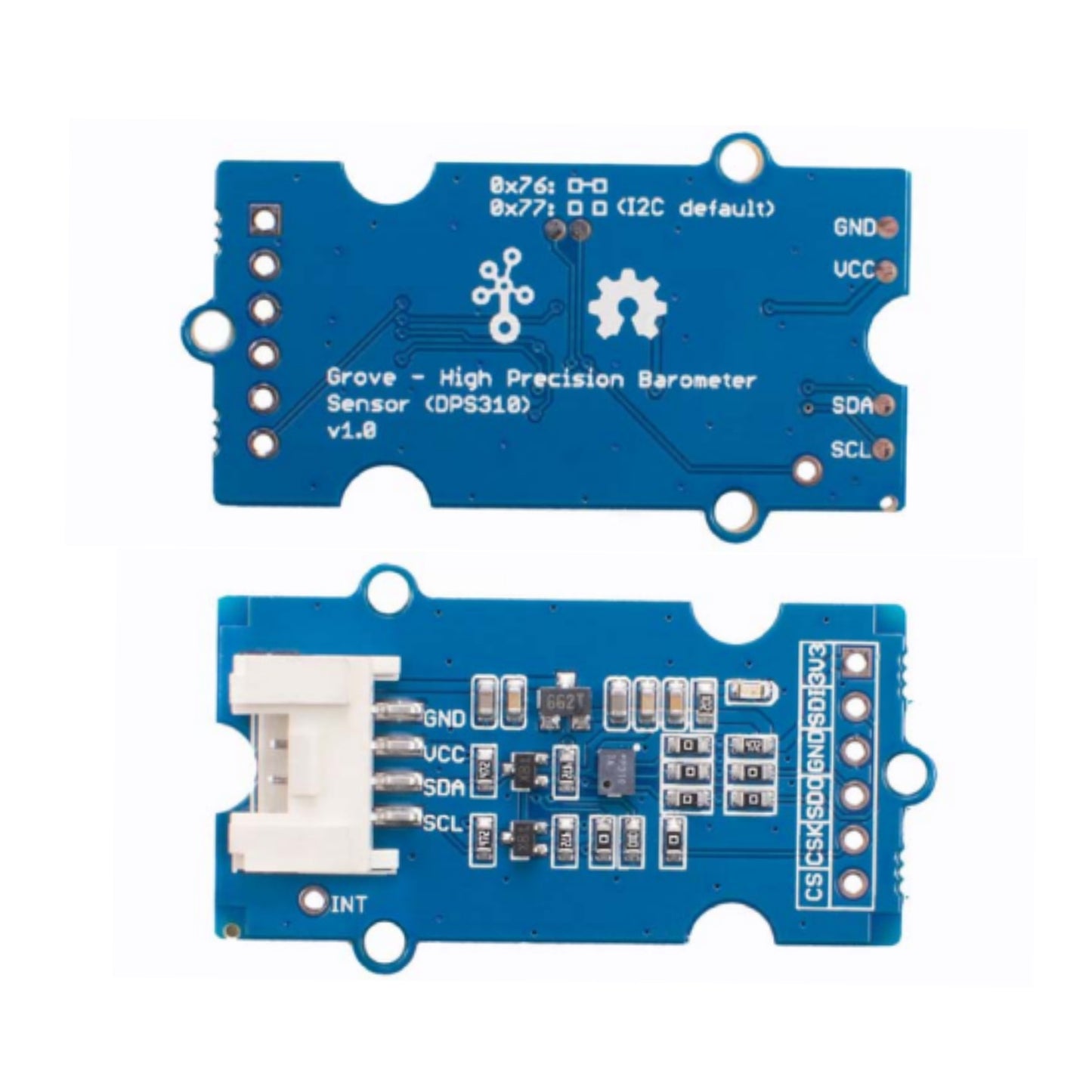 SeeedStudio DPS310 Grove Barometer Sensor Grove DPS310 Barometer Sensor Module High Precision Barometer Accurate Barometric Pressure Sensor For Weather Stations - RS3494