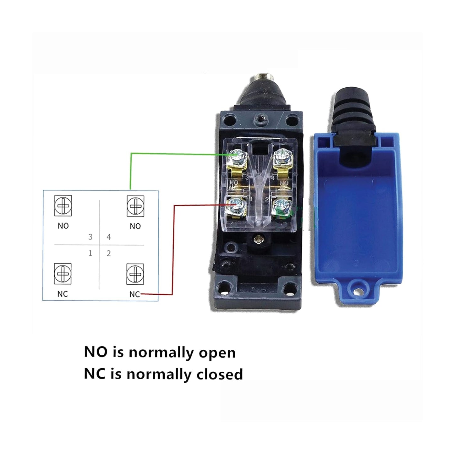 ME-8111 Mini Rotary Limit Switch ME-8111 Adjustable Roller Limit Switch Easy-to-Adjust Roller Limit Switch For Industrial Automation and Control Systems - RS3731