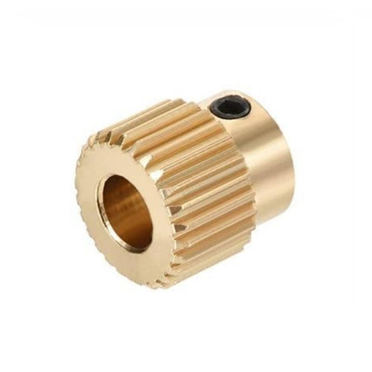 26T Stainless Steel Extrusion Gear 3D Printer Extrusion Gear Stainless Steel Extrusion Gear High-Quality Stainless Steel 26T Gear For 3D Printer Extruders - RS3771
