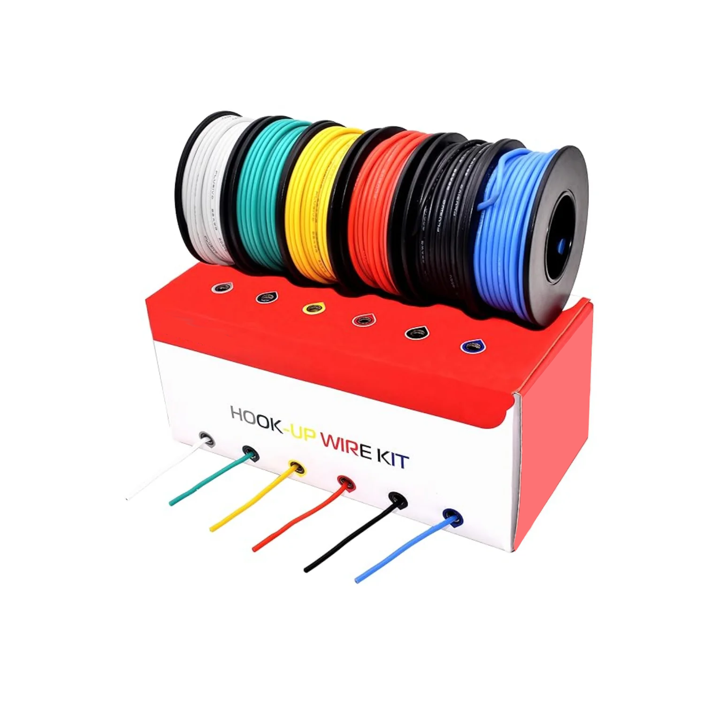 6 Color 22AWG Hookup Wire Kit