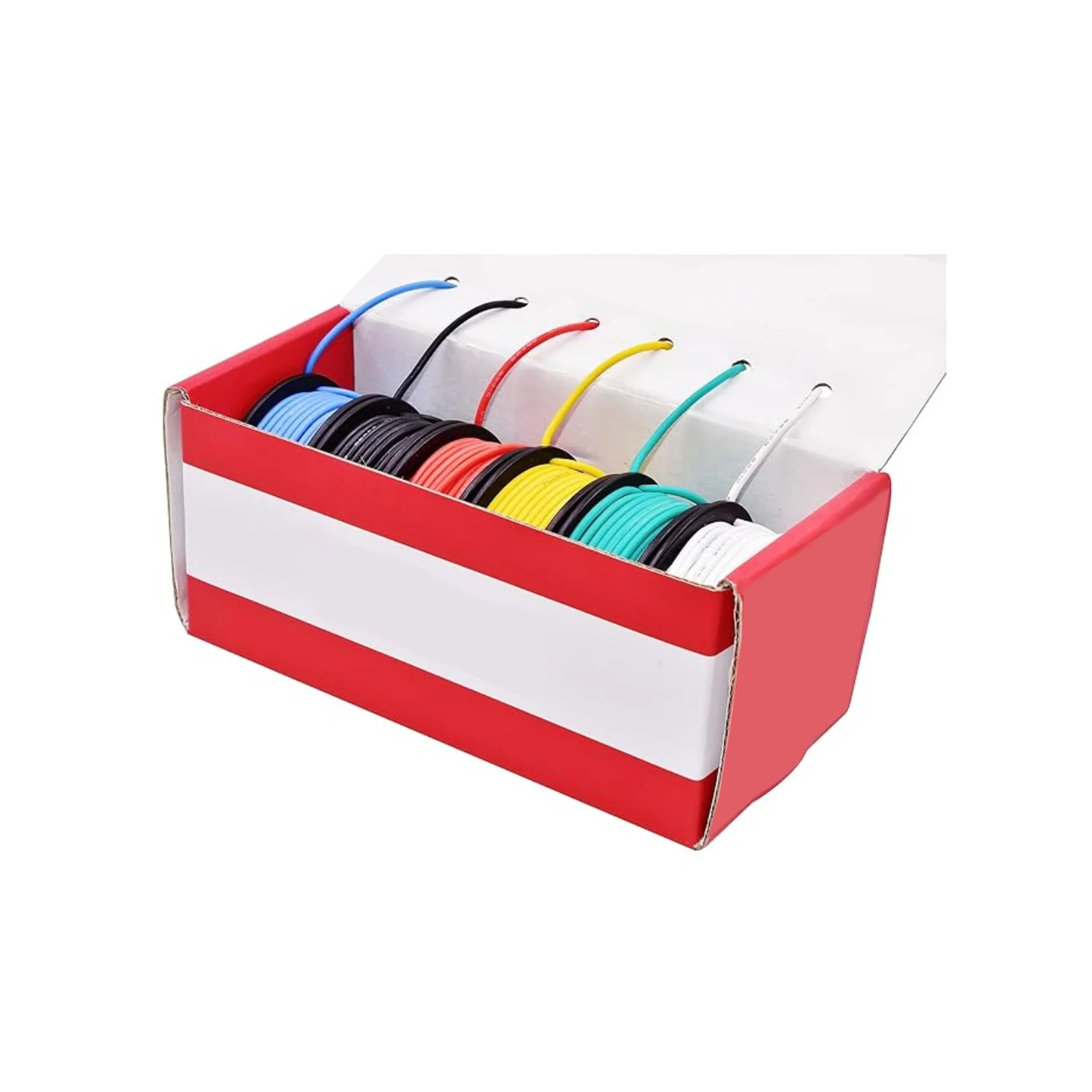 6 Color 22AWG Hookup Wire Kit