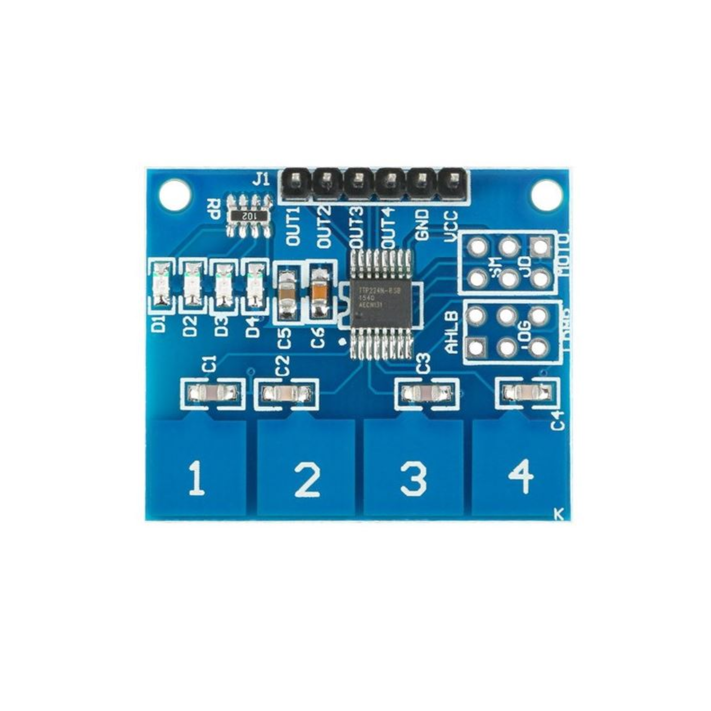 TTP224 4Way Switch Touch Sensor