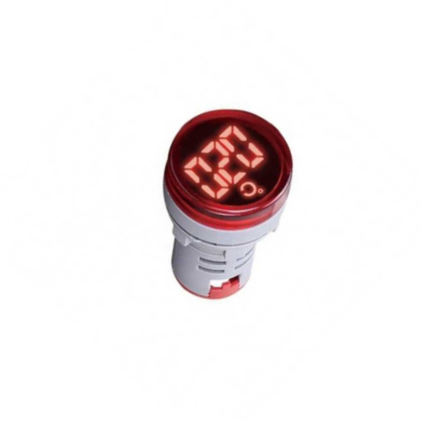 22mm round red LED temperature indicator -20 to 199℃