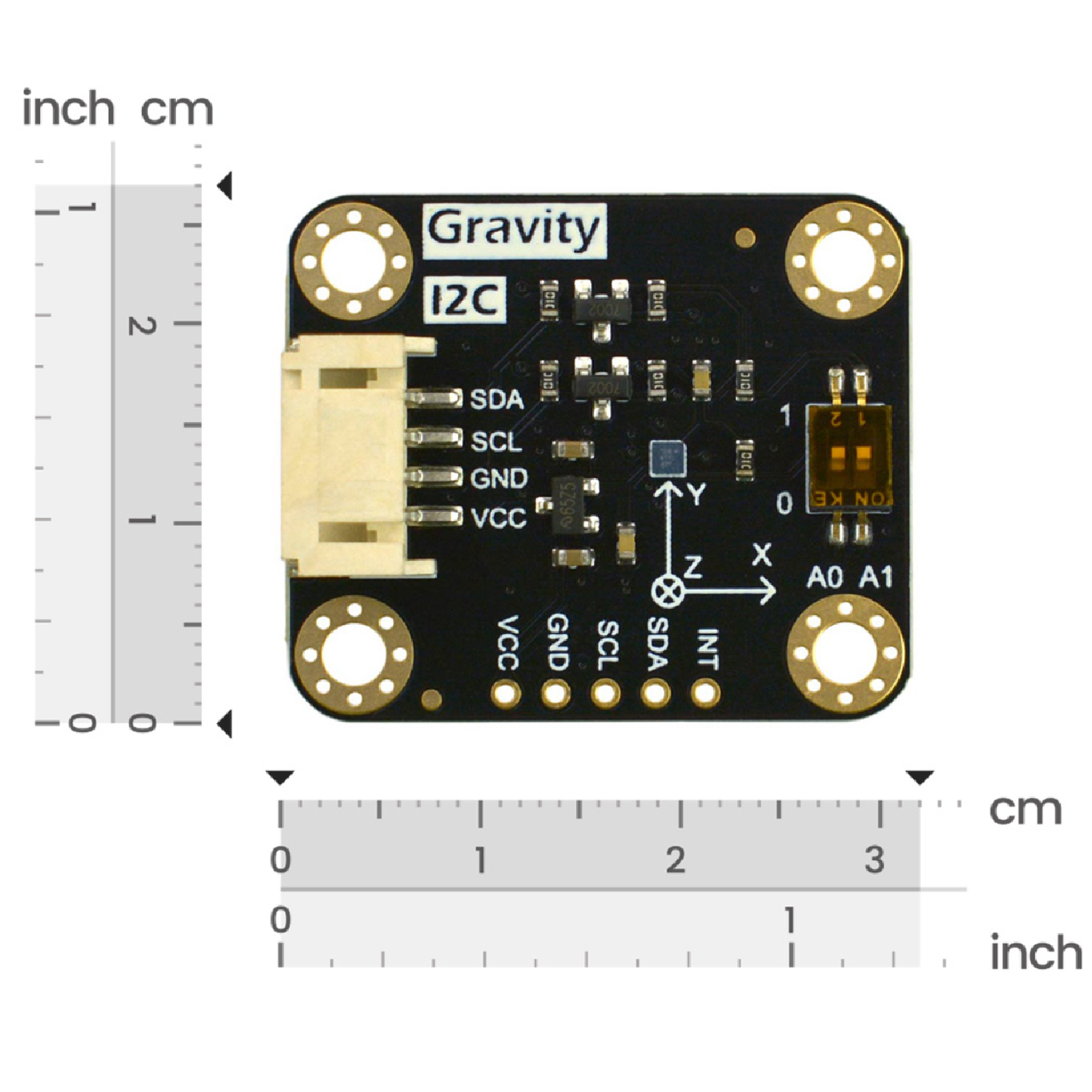 DFRobot Gravity: BMM150 Triple Axis Magnetometer Sensor