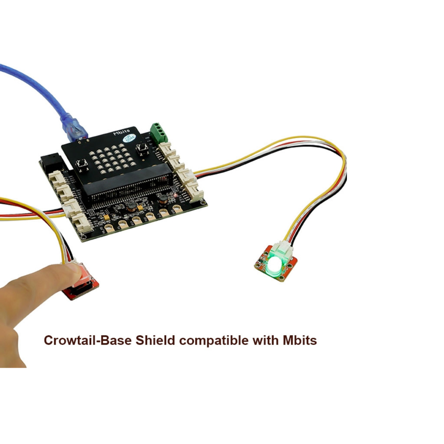 Elecrow Crowtail-base shield For Microbit V2.2/V1.2 - RS7479