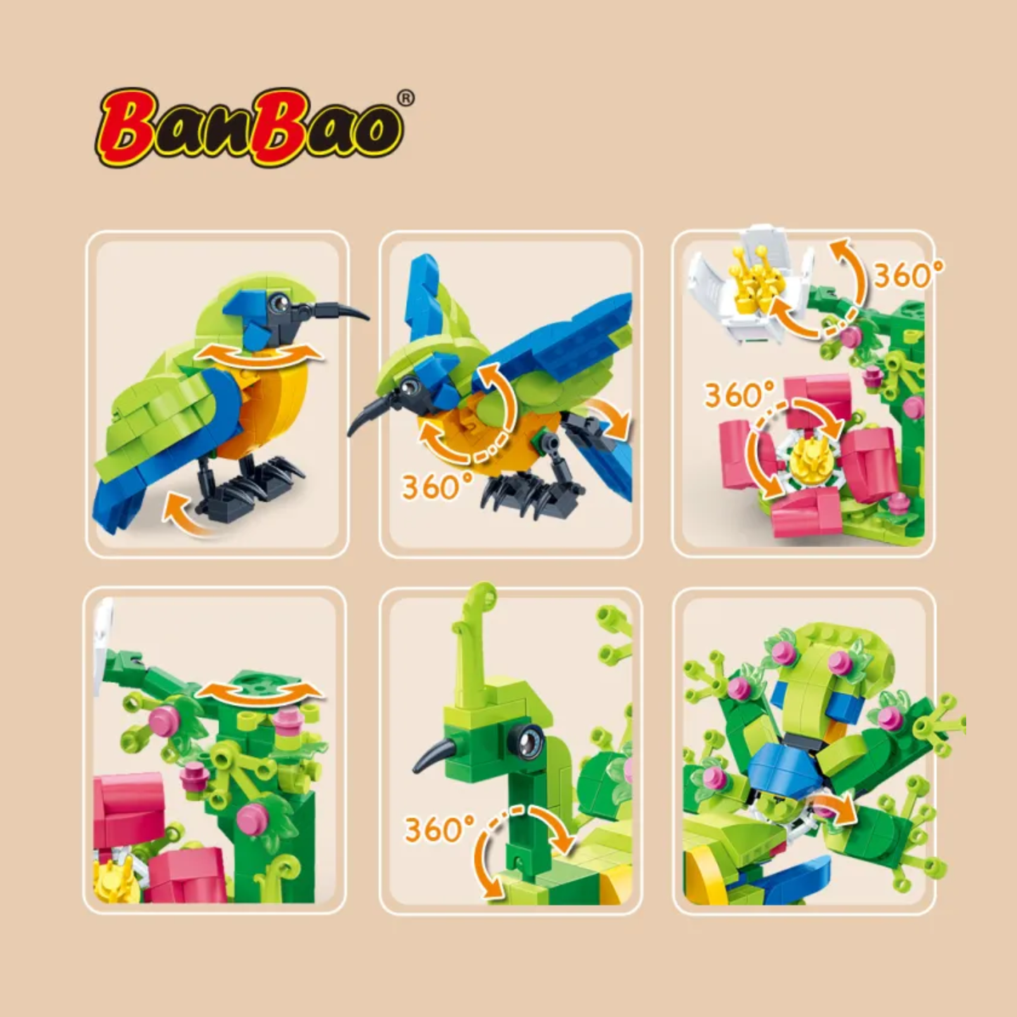 Animal Building Toys