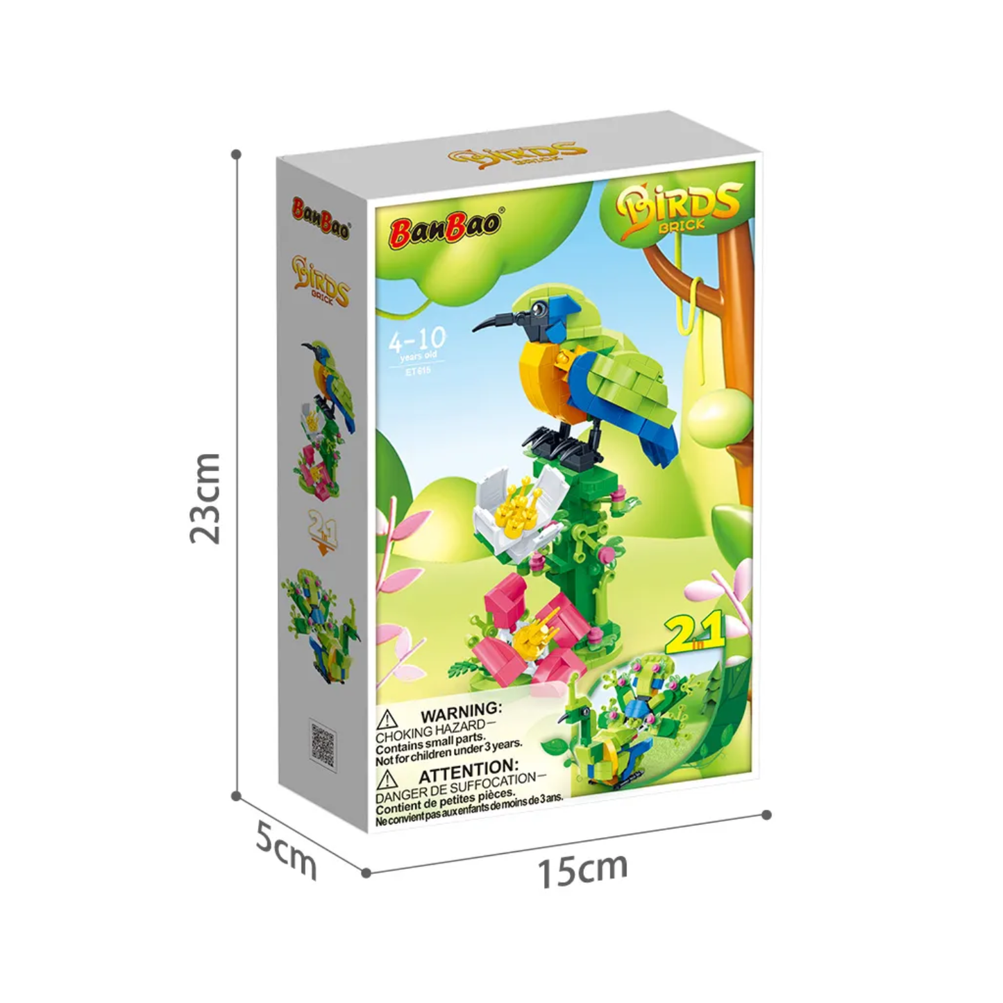 Peacock Building Blocks