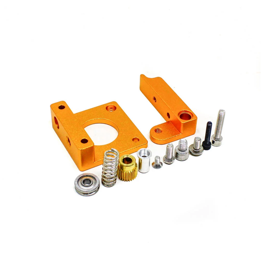 Left Side MK8 Extruder Block Aluminum Extruder Mounting Block For 3D Printers - RS3779
