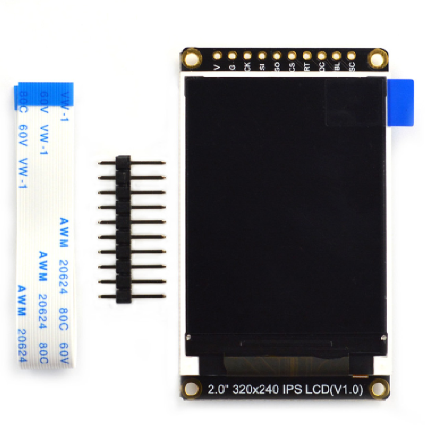 DFRobot Fermion: 2.0″ 320×240 IPS TFT LCD Display (Breakout)