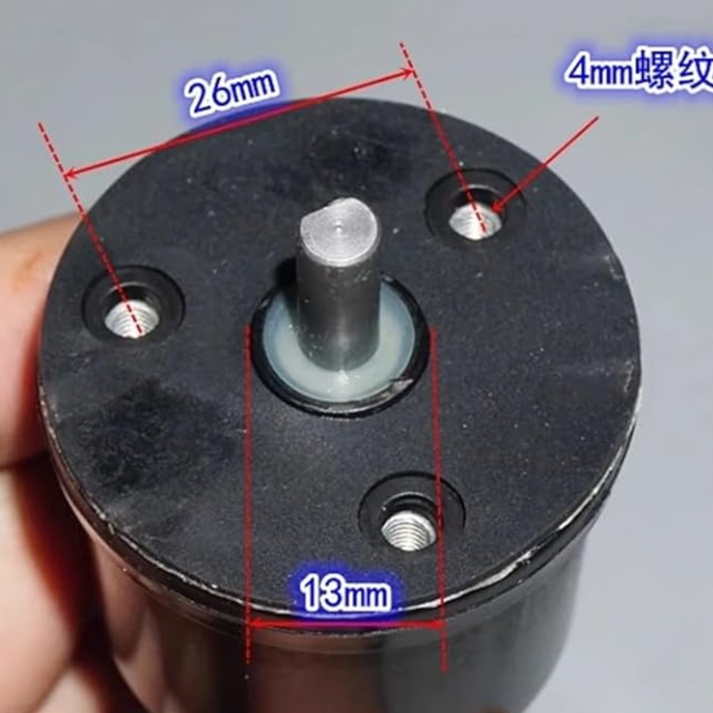 Metal Gearbox Slow Speed Motor