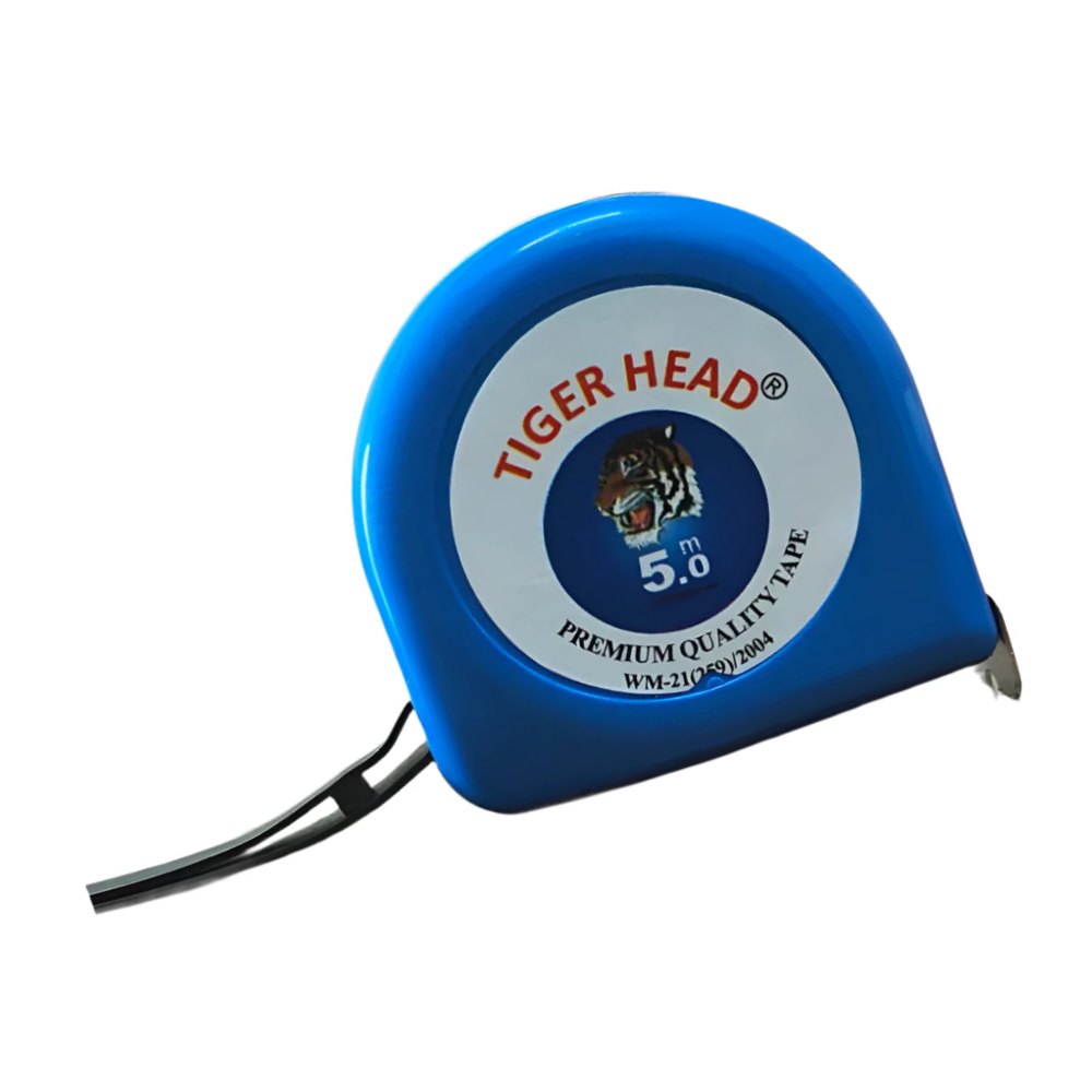 5M Retractable Locking Measuring Tape Heavy Duty Measuring Tape With Rubber Grip Metric Imperial Measuring Tape - RS7557