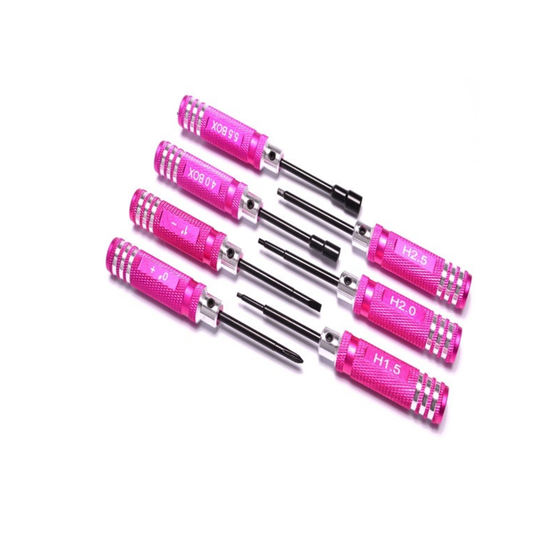 Hex Screwdriver Set Allen Wrench Set Professional Multi-Tool For All Repair Needs, Compact and Reliable Tools For Home & Workshop Pack Of 7 - RS4156