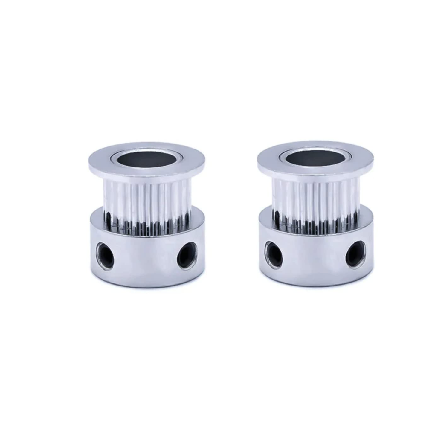 GT2 Timing Pulley Aluminum 20 Tooth 8mm Bore 6mm Belt 3D Printer CNC Pack Of 2 - RS3744