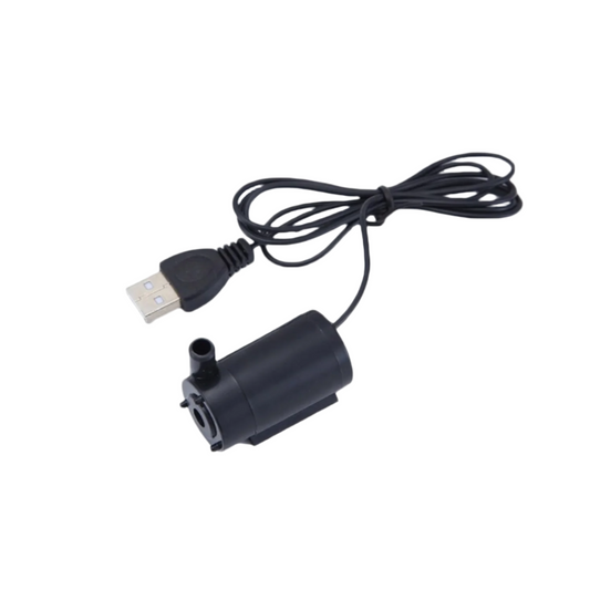 5V Mini Submersible Pump USB Noiseless Submersible Pump With USB input Plug For Fish Tank/Hydroponics - RS3790