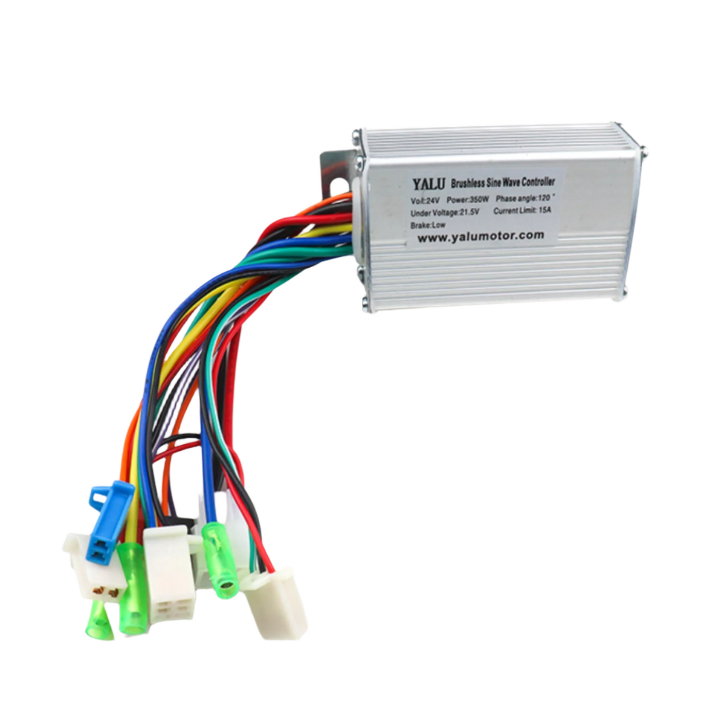 Yalu E-Bike Motor Speed Controller 6-inch 24V 350W Hub Motor Electric Bicycle Motor Controller - RS4000