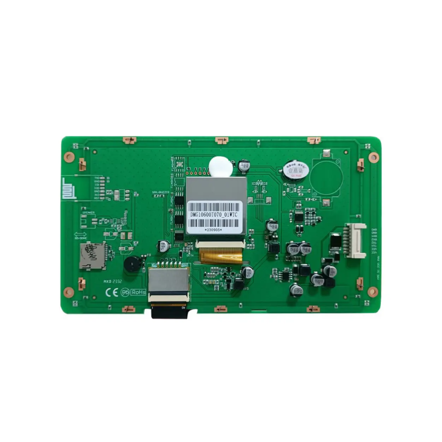 DWIN DMG10600T070_01WTC 7" LCD Tactus Touch Display High-Resolution LCD Tactus Screen For Industrial and Embedded Applications
