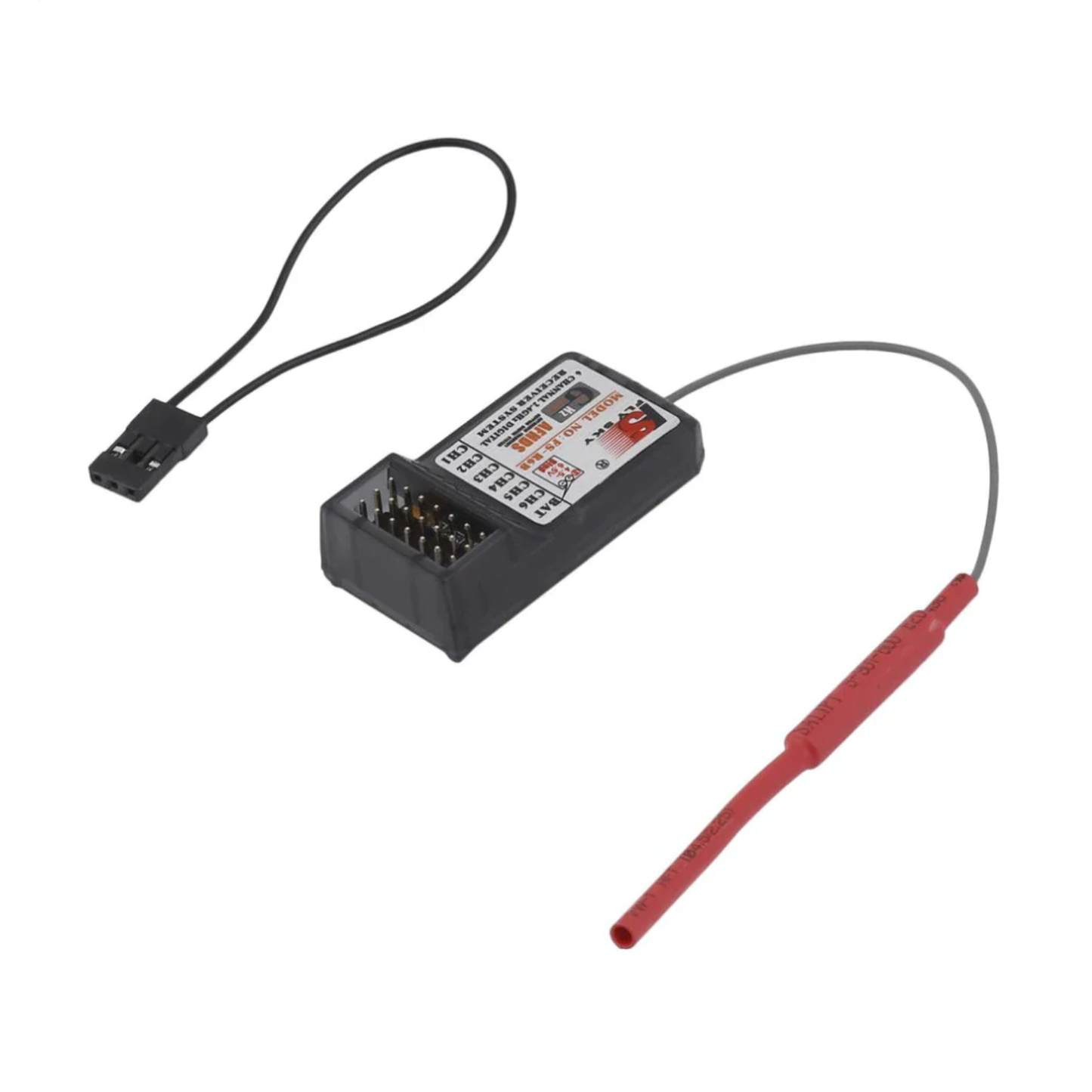 FlySky FS-R6B 6CH 2.4Ghz RC Receiver Compatible With TH9X FS-CT6B Receiver For RC Airplane Drone - RS4402
