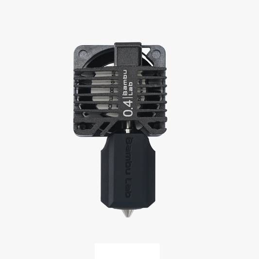 Official Bambu Lab Hotend Assembly Kit with 0.4mm Hardened Steel Nozzle P1P & P1S Hotend Assembly Kit For Carbon Fiber & Glow Filaments - RS8489