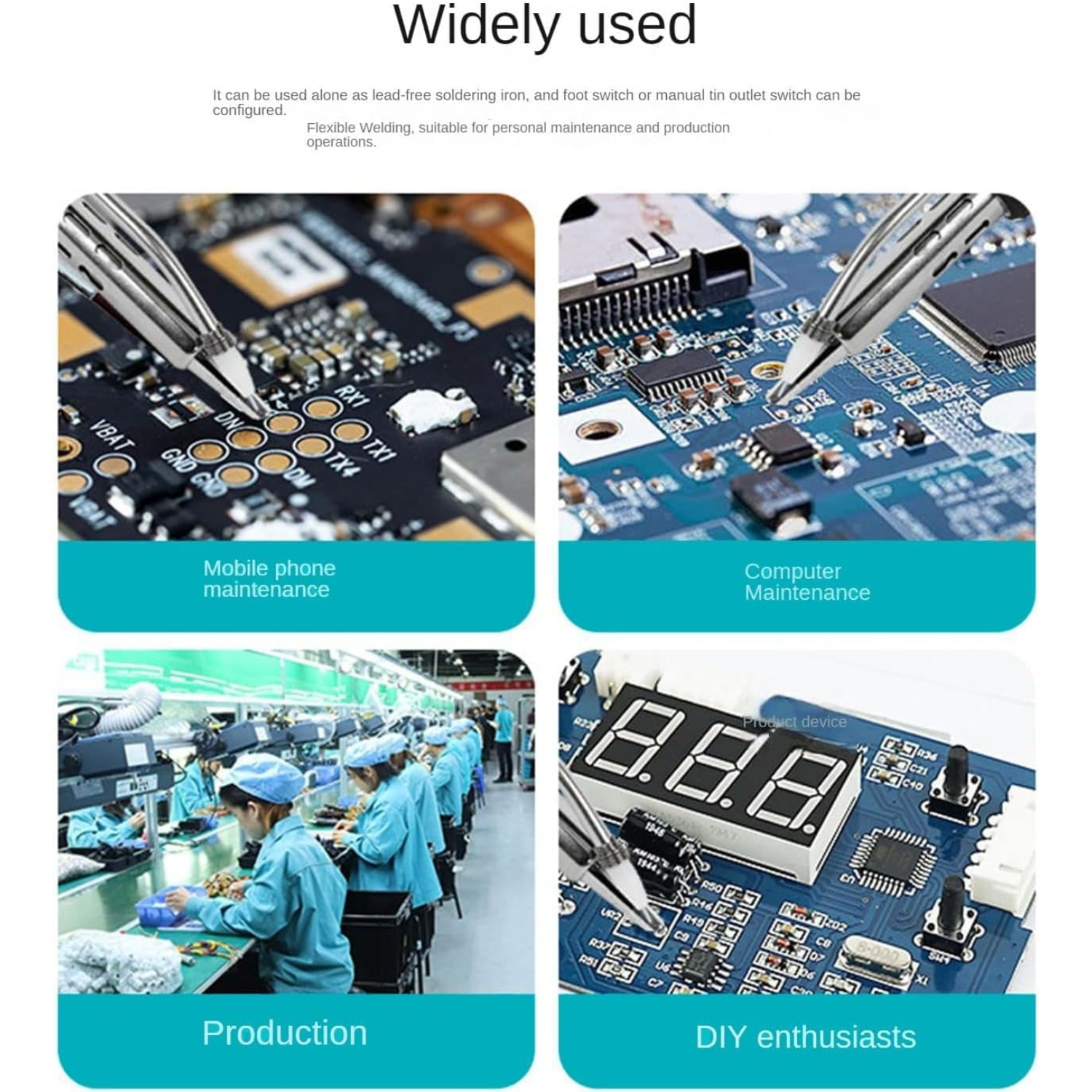 BK375B+ Soldering Station With Auto Feeder Function