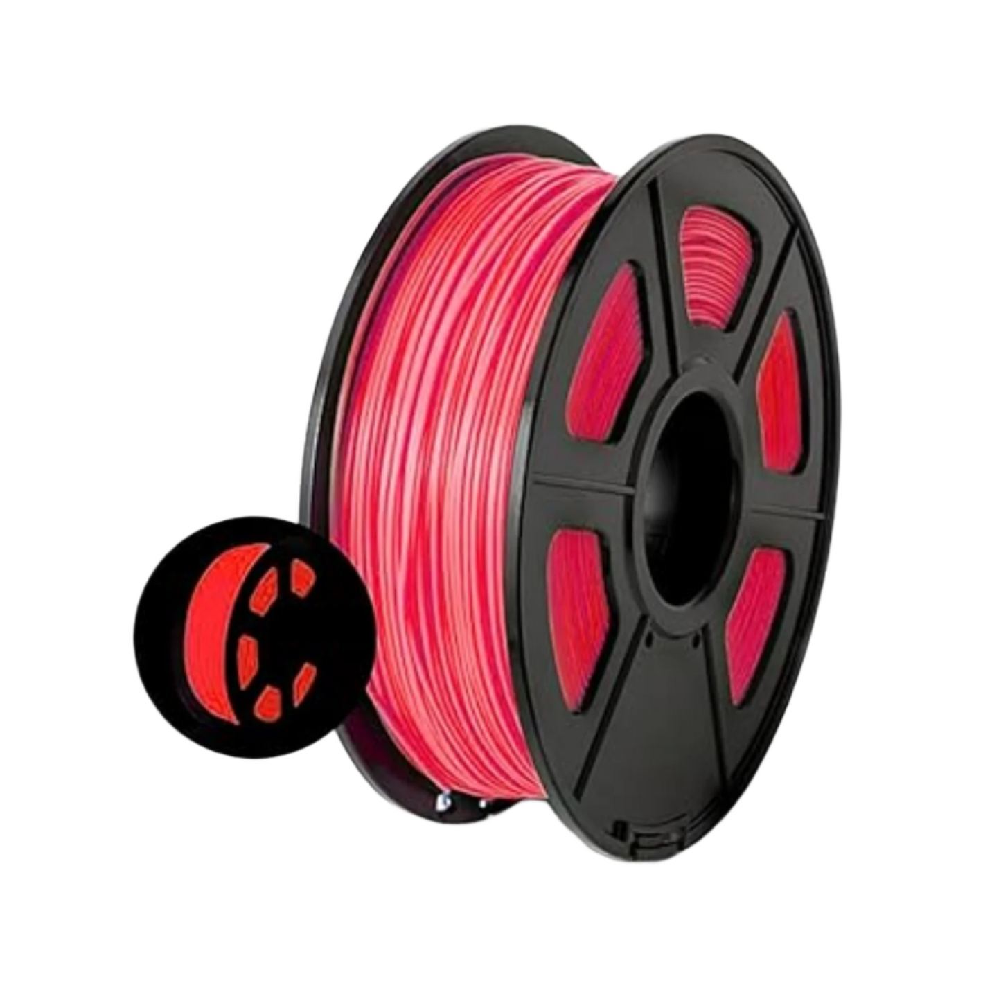 HS PLA+ 3D Printer Filament 1.75mm 1KG Gross PLA+ Filament For High-Quality 3D Printer For FDM Printing Material - Red - RS7434