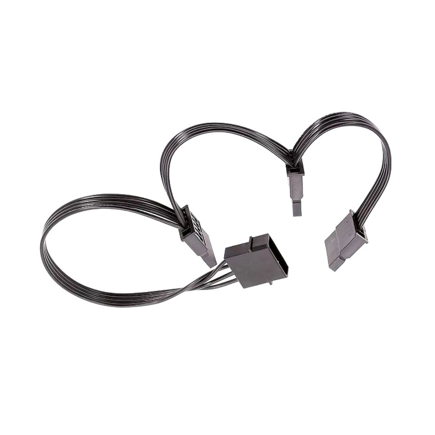 4-Pin IDE to 3 SATA Power Splitter Cable Large IDE To 1 Input to 3 SATA Output Hard Disk Power Cord - RS3937