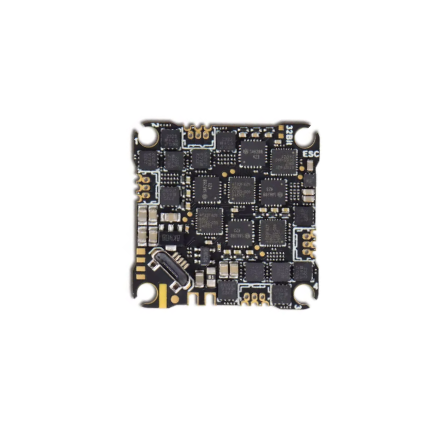 JHEMCU GHF435AIO 20A AIO Flight Controller 2-4S With OSD, Barometer, GPS, 16 MB Blackbox, and ELRS 2.4 G CRSF For FPV drones