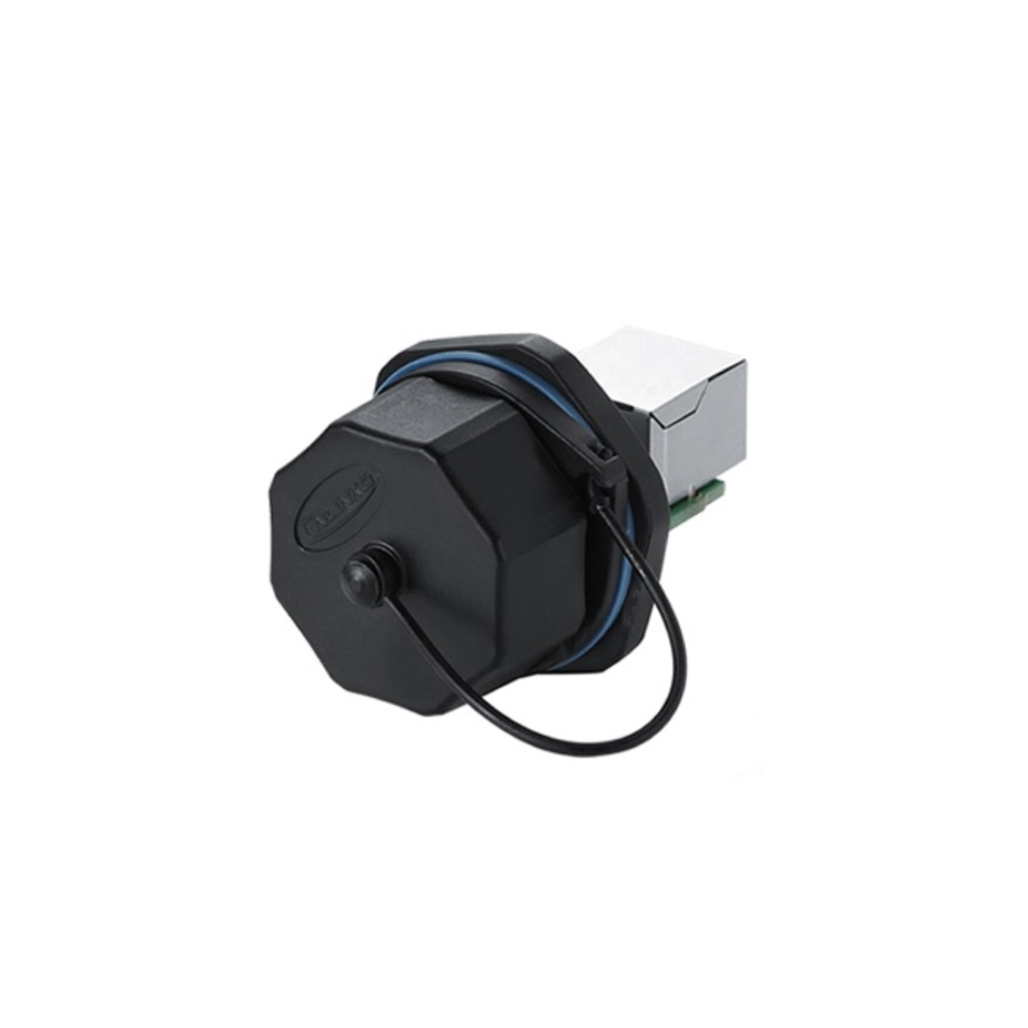 Dual-Port RJ45 Female Socket