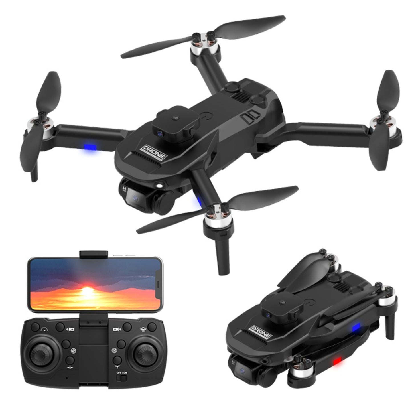 Buy F196 Drone Online – Foldable 4K/6K Camera Quadcopter in India - RS8694