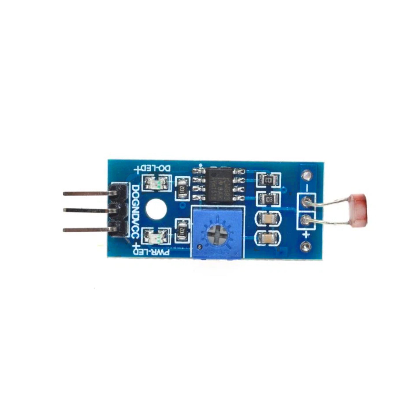LM393 LDR Light Sensor Module – Adjustable Photosensitive Sensor with Analog & Digital Output for Arduino, Raspberry Pi & DIY Projects | Buy in India