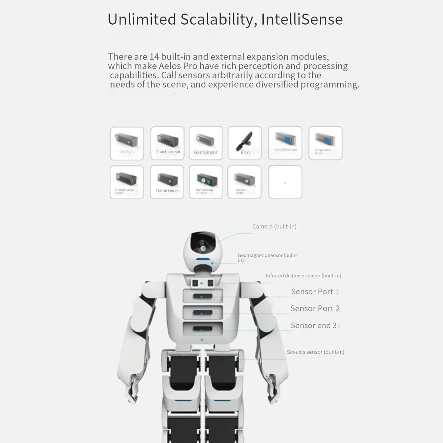 Leju AELOS PRO 19DOF Smart AI Humanoid Robot