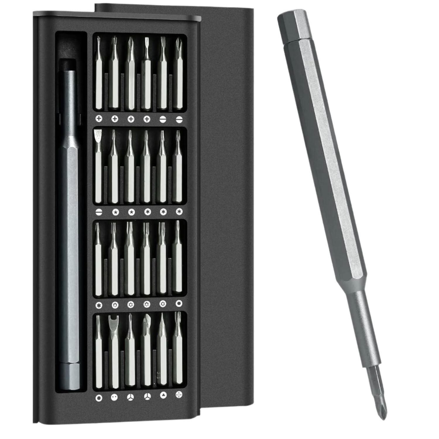 24-in-1 Precision Screwdriver Set With Case