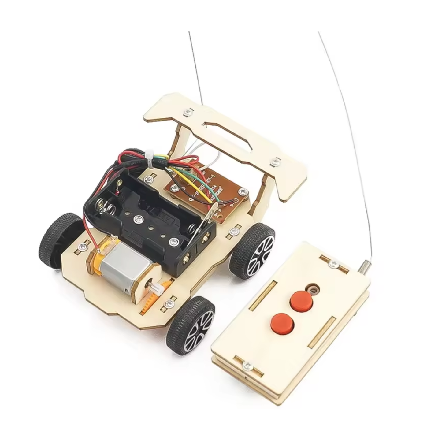 DIY Wooden Remote Control Car Kit