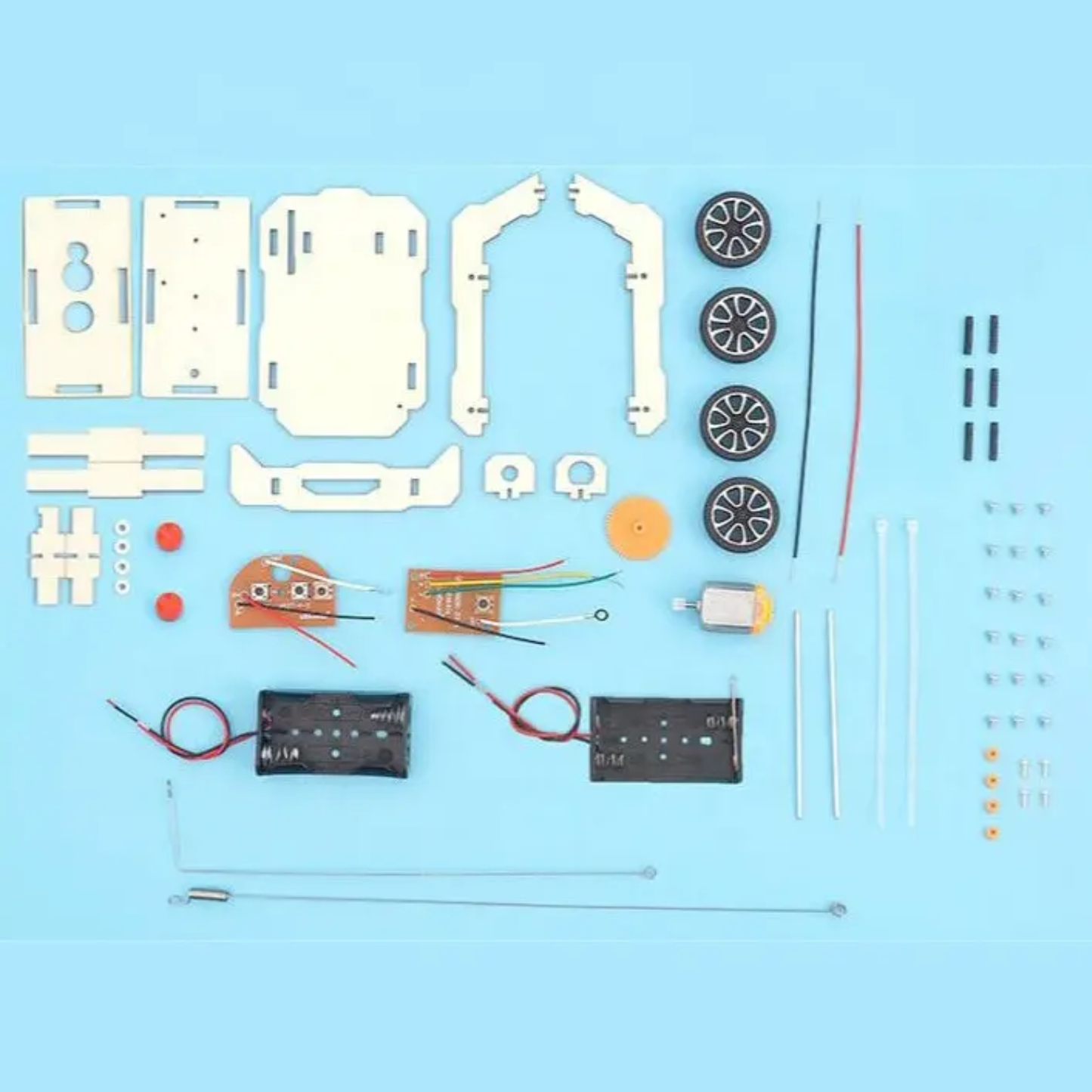 DIY wireless Remote Control Car Kit