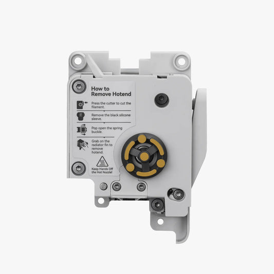 Bambu Lab A1 Series Extruder Unit Dual Hardened Steel Gears & Filament Cutter for Consistent Extrusion