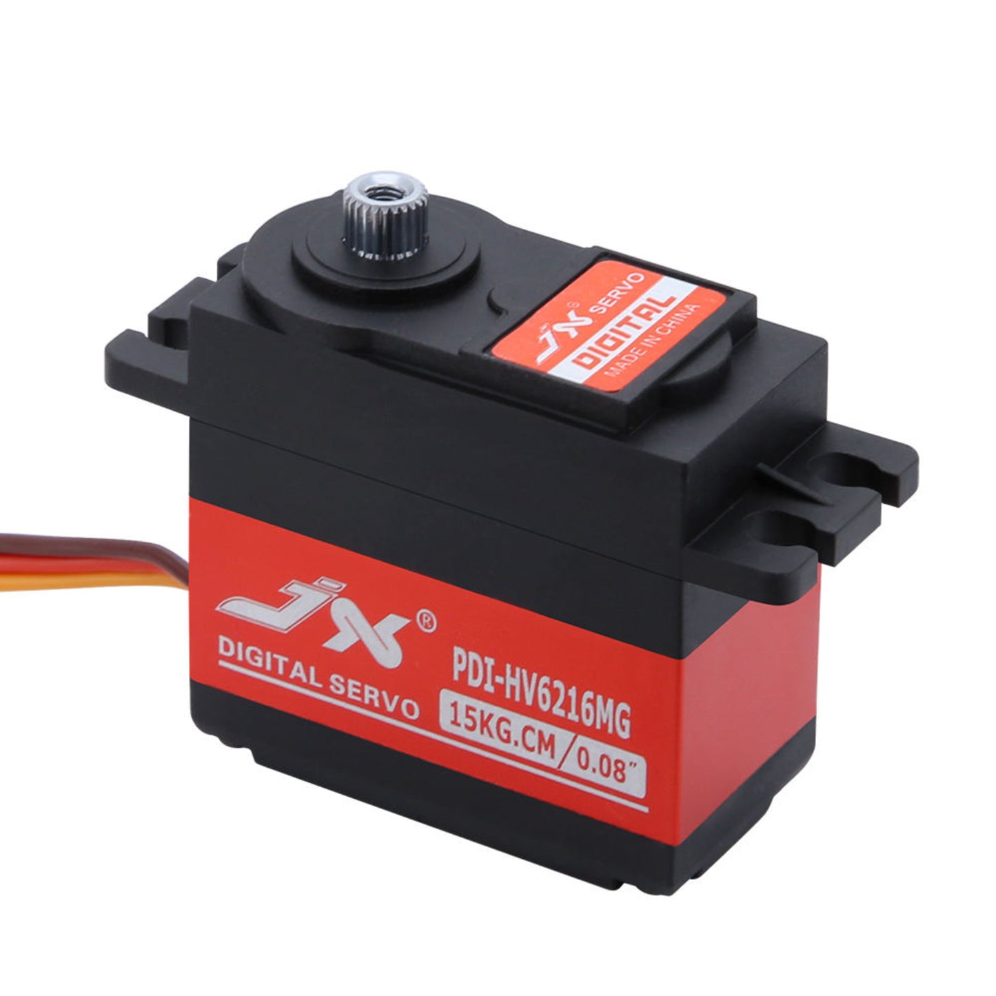 JX PDI-HV6216MG 16KG High Torque Coreless Digital Servo For RC Cars, Planes, and Drones