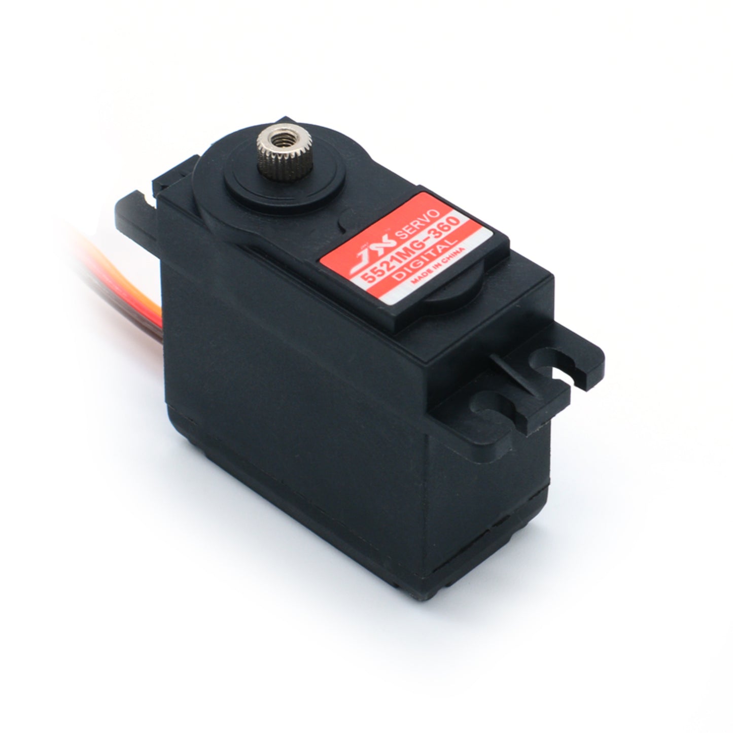 JX PDI-5521MG-360 20KG High-Torque Digital Servo 360° Continuous Rotation Digital Servo with Metal Gears for Robotics & RC Projects