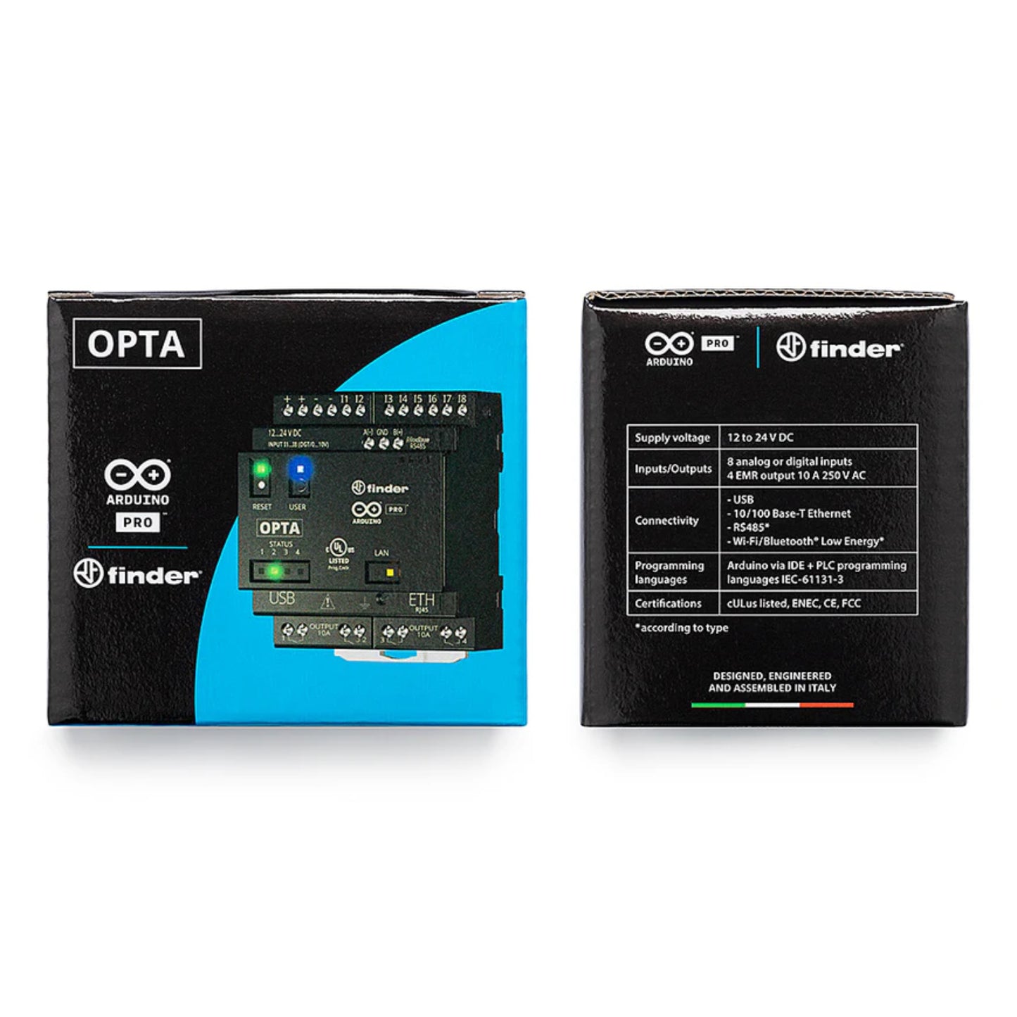 Official Arduino Pro Opta WiFi Micro-PLC Industrial IoT Controller with Dual-Core MCU For Real-Time Monitoring & Predictive Maintenance