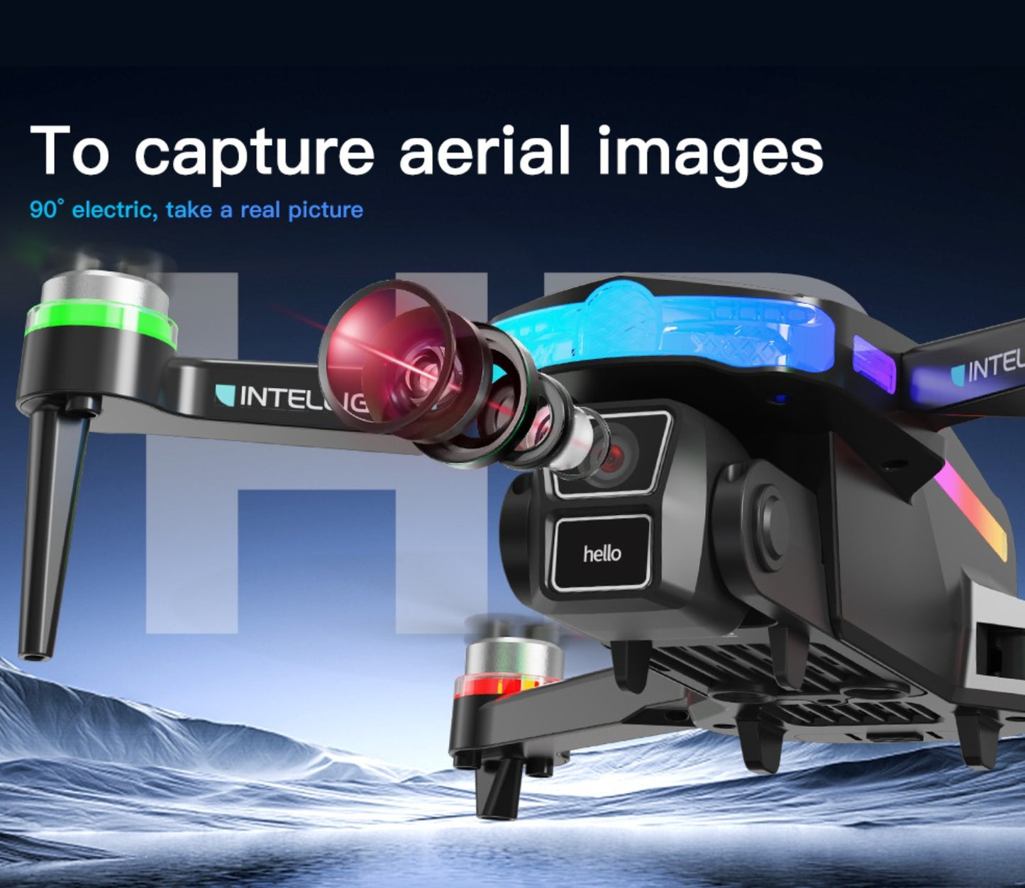 F177 Foldable Drone with 4K Camera and 20 Min Flight Time