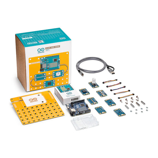 Official Arduino UNO R4 WiFi Plug and Make Kit