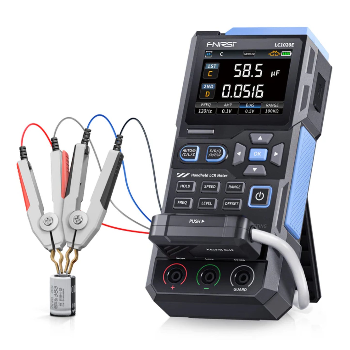 Official FNIRSI LC1020E Digital LCR Meter